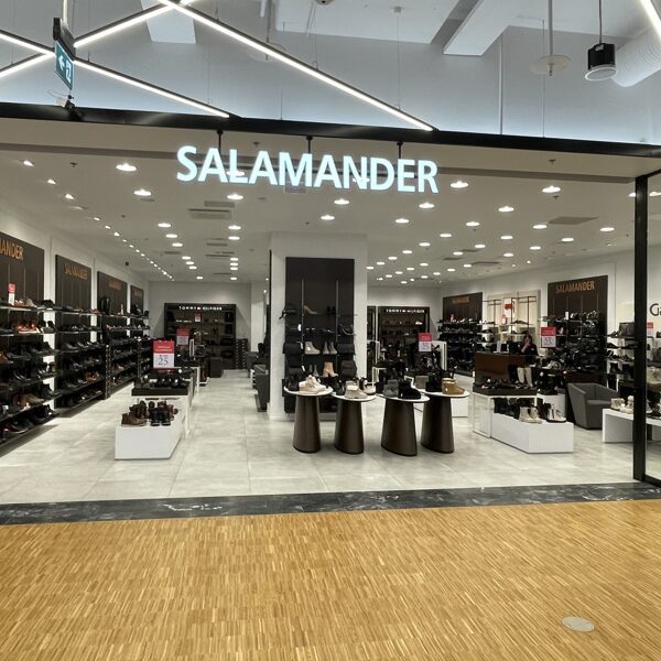 SALAMANDER, shopping mall VIRU KESKUS, TALLINN
