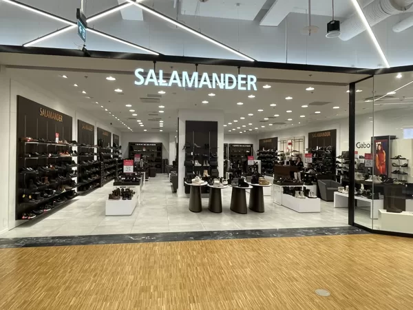 SALAMANDER, shopping mall VIRU KESKUS, TALLINN